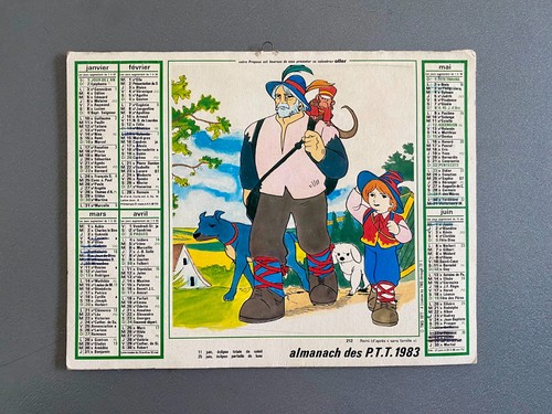 Calendrier almanach des - , ptt