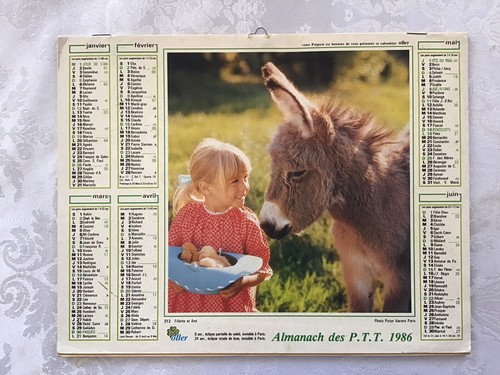 Almanach calendrier alpes - almanach,