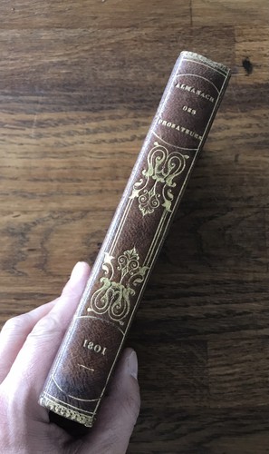Almanach 1801 calendrier - almanach,