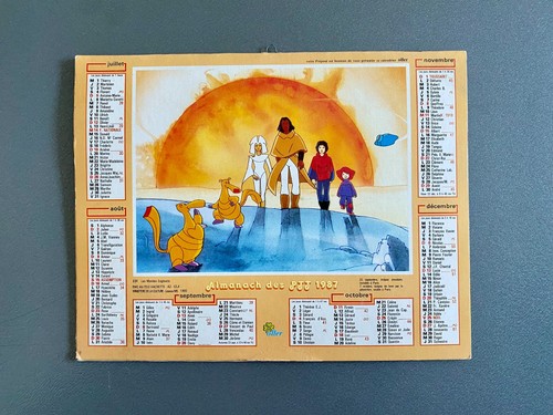 Calendrier almanach des ptt - calendrier,
