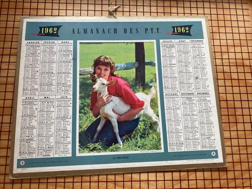 Calendrier almanach postes - ,