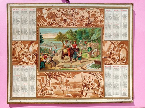 Calendrier 1882 almanach des - 1882,