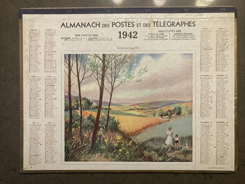 Almanach des ptt 1943 - ptt,