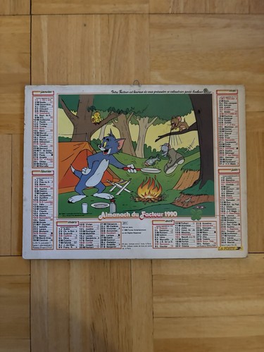 Almanach poste 1990 - almanach,